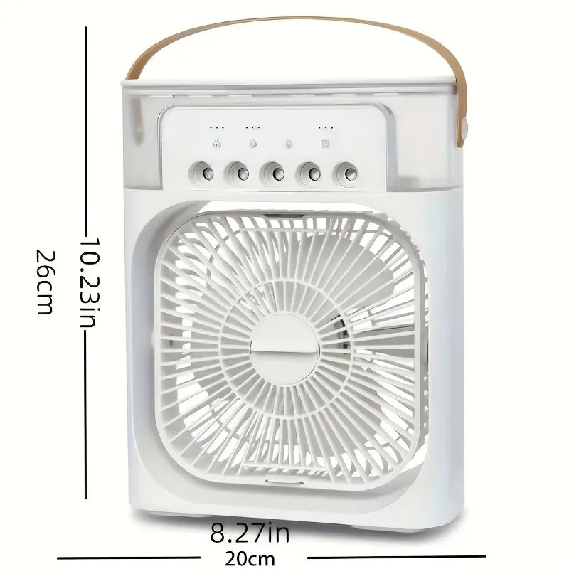 Ventiladores 3 en 1 con Frescura Instantánea