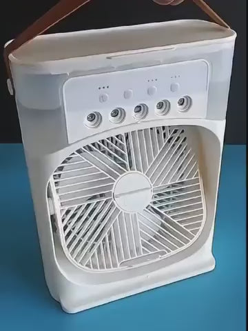 Ventiladores 3 en 1 con Frescura Instantánea